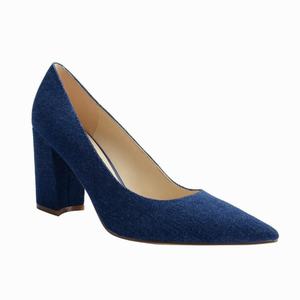 Nine West Cara Dress Pumps - Dark Blue - Ireland (CX3160754)